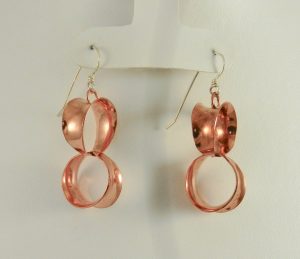Darcie Style Earrings in copper.